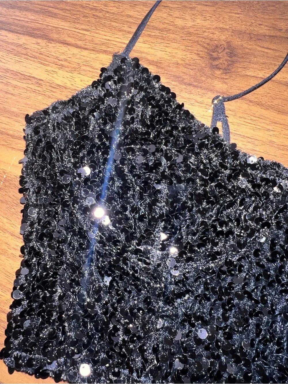 Anthropologie black bandeau